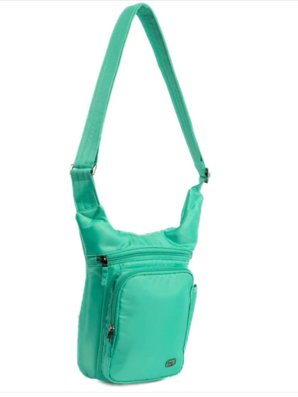 Lug Pivot Oasis Teal Crossbody Sling Bag with Water Bottle Holder - Picture 2 of 9